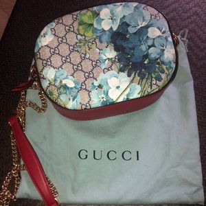 Gucci floral purse
